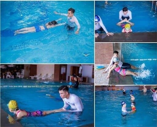 là một địa điểm dạy bơi được nhiều người tin tưởng tại Đà Nẵng. Tại đây, các học viên sẽ được hướng dẫn bởi các huấn luyện viên giàu kinh nghiệm và có bằng cấp chuyên môn về bơi lội. Ngoài ra, Trung Tâm cũng cung cấp các dịch vụ khác như tổ chức sinh nhật, đón tiếp khách du lịch, cho thuê đồ bơi và phục vụ thức ăn. Qua đó, BP – Swimming Center mong muốn mang đến cho khách hàng một trải nghiệm bơi lội