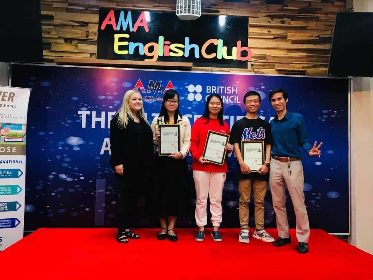 AMA Buôn Ma Thuột is an English center that provides quality English education for students of all ages. With experienced and dedicated teachers, AMA Buôn Ma Thuột offers a wide range of courses that cater to the needs of each individual student. Whether you are looking to improve your English for academic or professional purposes, or simply want to learn for personal growth, AMA Buôn Ma Thuột has the right course for you. Come and join us to embark on your English learning journey today!
