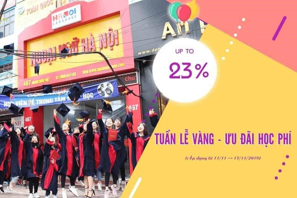 Trung Tâm Ngoại Ngữ Hà Nội là một cơ sở giáo dục chuyên đào tạo ngoại ngữ tại thủ đô Hà Nội. Tại đây, học viên có thể lựa chọn học nhiều ngôn ngữ khác nhau như tiếng Anh, tiếng Nhật, tiếng Hàn, tiếng Trung, tiếng Pháp, tiếng Đức và tiếng Tây Ban Nha. Trung tâm cung cấp các khóa học từ cơ bản đến nâng cao, phục vụ cho nhu cầu học tập và làm việc của học viên. Ngoài ra, trung tâm còn tổ chức các lớ