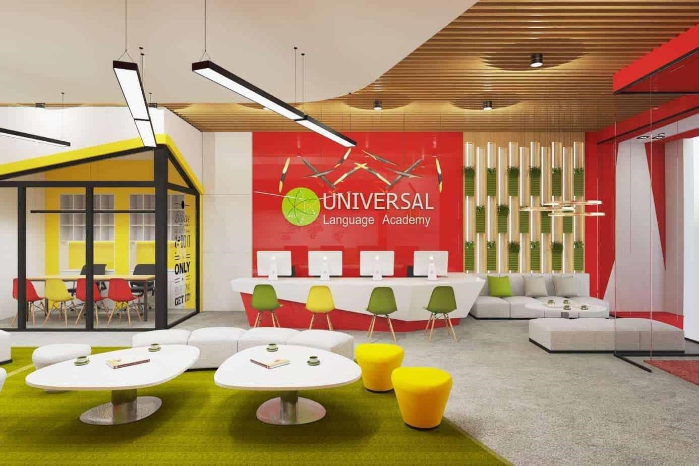 The Universal Language Center is a renowned institution that specializes in teaching languages to people from all over the world. With highly qualified and experienced instructors, the center offers a wide range of courses to cater to the needs of different learners. It is known for its effective teaching methods and personalized approach to language learning. Students can choose to study in groups or one-on-one with a teacher, and classes are offered at different levels from beginner to advanced. The center also provides language proficiency testing and certification for those who need it. Overall, the Universal Language Center is a top choice for anyone looking to improve their language skills in a professional and supportive environment.