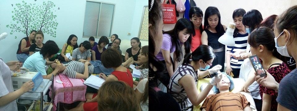 Chúng tôi cung cấp khóa học nối mi chuyên nghiệp và chất lượng tại quận 5, cùng với nhiều chương trình giảng dạy khác.