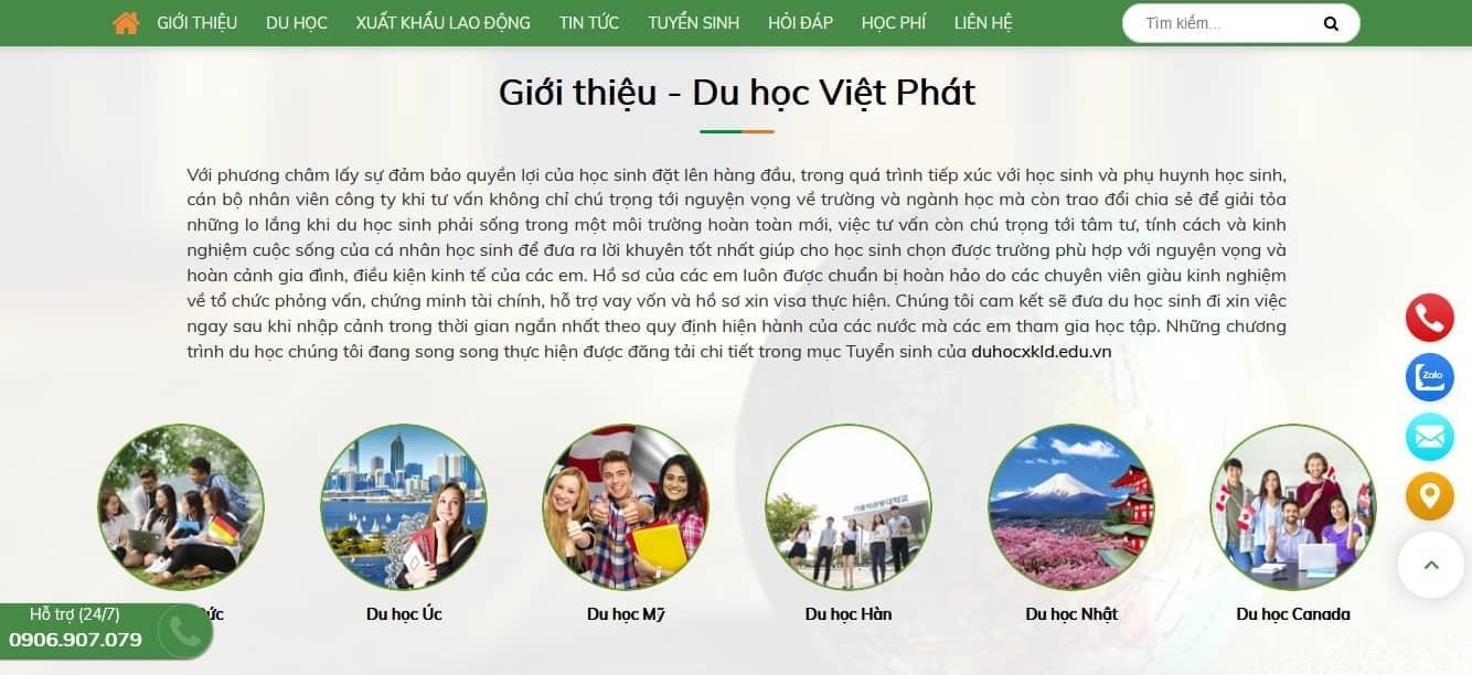 Tư vấn Du học Việt Phát có thể giúp bạn tìm kiếm thông tin và hướng dẫn về các chương trình du học tại nhiều quốc gia trên thế giới. Chúng tôi có đội ngũ chuyên viên tư vấn giàu kinh nghiệm và am hiểu về các quy trình và thủ tục đăng ký du học. Họ sẽ tư vấn và hỗ trợ bạn trong quá trình chuẩn bị hồ sơ, đăng ký các khóa học và xin visa. Bên cạnh đó, chúng tôi cũng cung cấp thông tin về các học bổng và chương