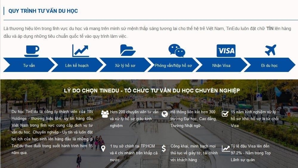 Du học TinEdu là chương trình giáo dục quốc tế, cho phép sinh viên trải nghiệm học tập tại các trường đại học hàng đầu ở nước ngoài. Chương trình này giúp sinh viên phát triển kỹ năng, tăng cường sự đa dạng văn hóa và nâng cao kiến thức chuyên môn của mình. Với sự hỗ trợ của TinEdu, sinh viên có cơ hội tiếp cận với môi trường học tập tiên tiến và trở thành công dân toàn cầu.