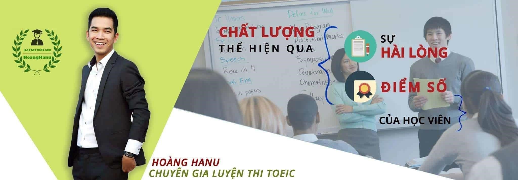 Hoàng Hanu is an English teacher.