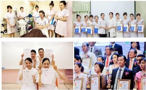 Queen Spa là trường đào tạo cho các chuyên gia chăm sóc sắc đẹp. Tại đây, học viên được đào tạo về các kỹ năng và kiến thức cần thiết để trở thành những chuyên viên chăm sóc sắc đẹp chuyên nghiệp. Queen Spa cung cấp cho học viên một môi trường học tập và thực hành đầy đủ và chuyên nghiệp, với các giảng viên có kinh nghiệm và am hiểu sâu sắc về lĩnh vực chăm sóc sắc đẹp. Học viên sẽ được học tập về cách chăm sóc da, trang đi