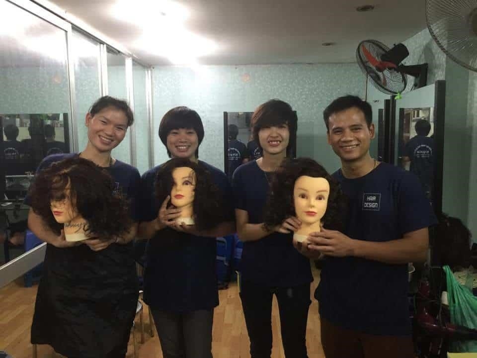 Kim Quý Hair Academy is a vocational school that specializes in hair styling and design.