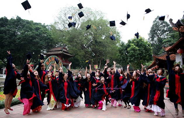 Chụp ảnh kỷ yếu