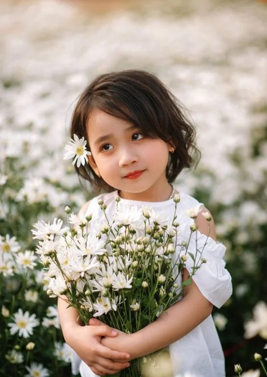 Chụp ảnh chân dung cho bé