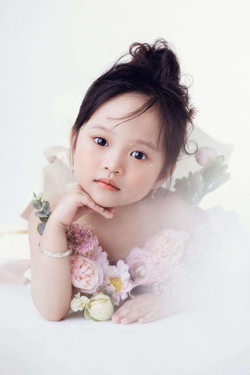 Chụp ảnh chân dung cho bé