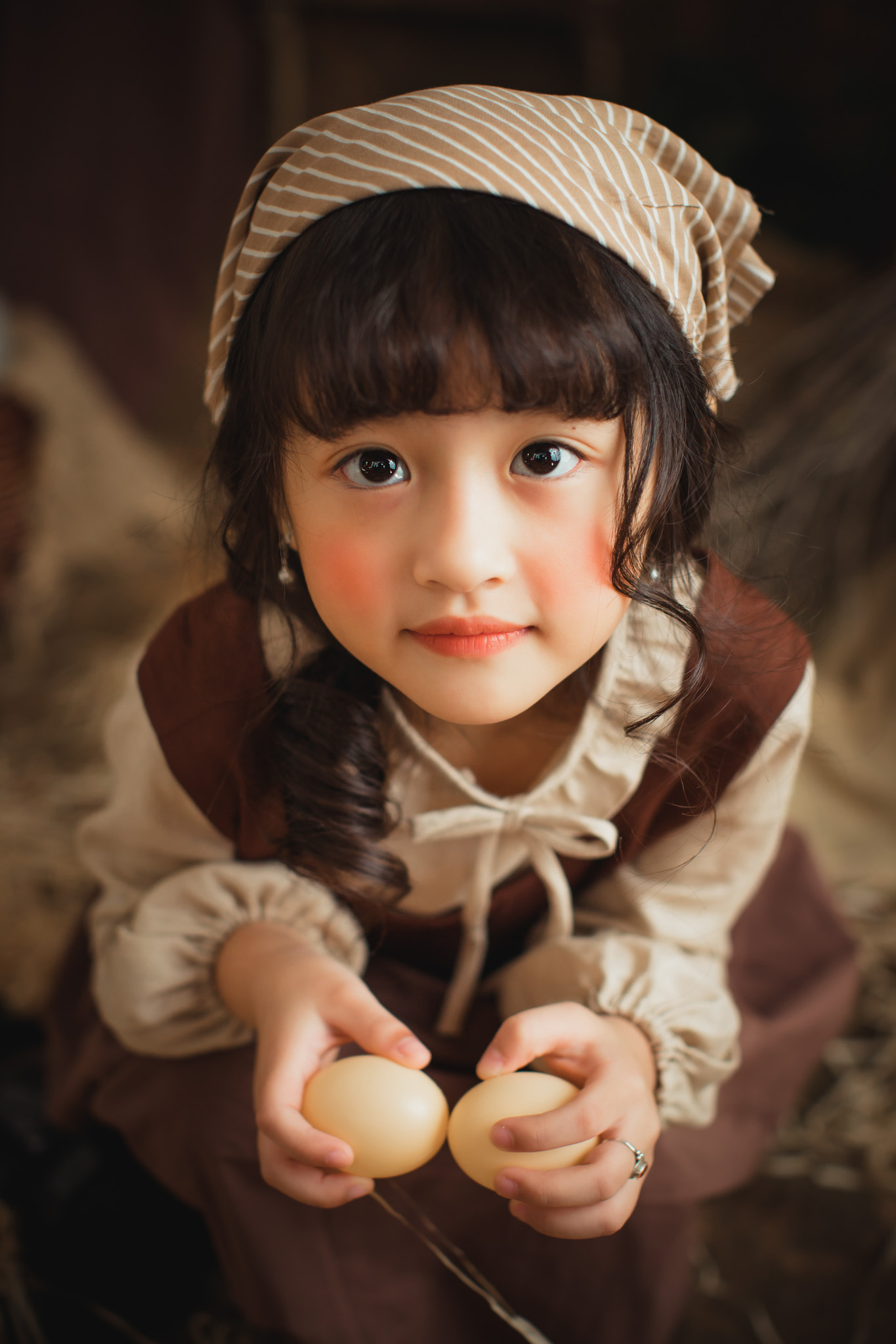 Chụp ảnh chân dung cho bé