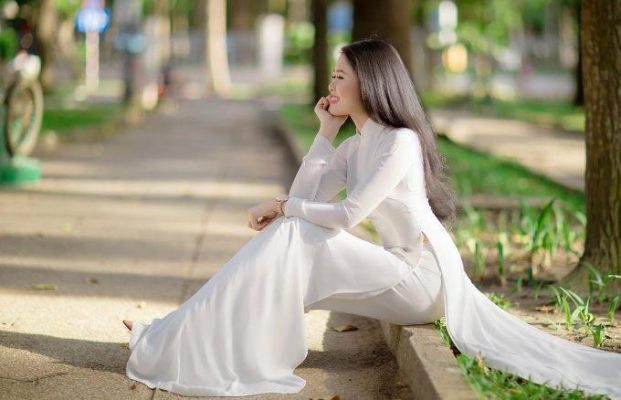 Chụp ảnh áo dài đẹp tại lavender studio Hà Nội