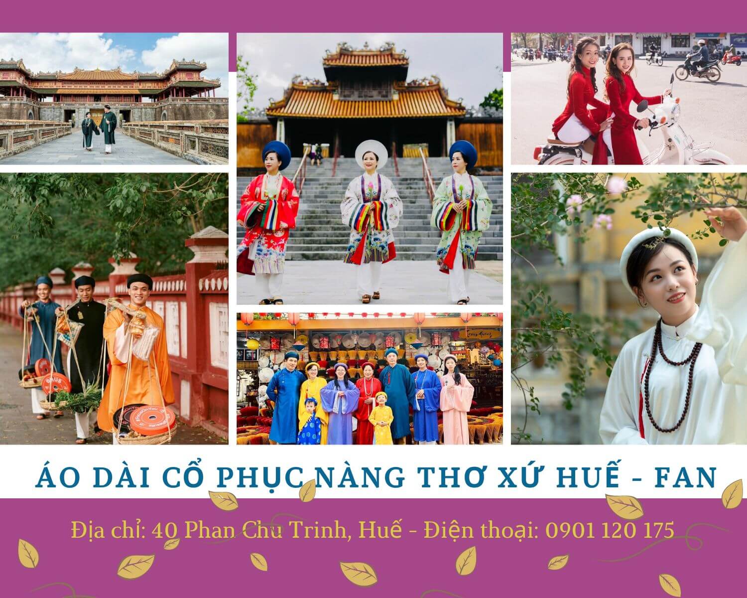 Dịch vụ chụp ảnh kèm theo khi thuê áo dài cổ phục ở Huế Dịch vụ kèm theo khi thuê áo dài cổ phục ở Huế