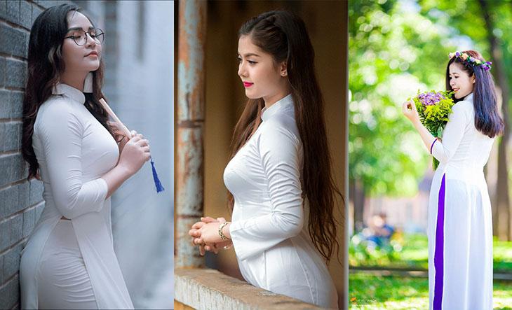 Xu hướng chụp ảnh áo dài đẹp ở Hà Nội 2024-2025