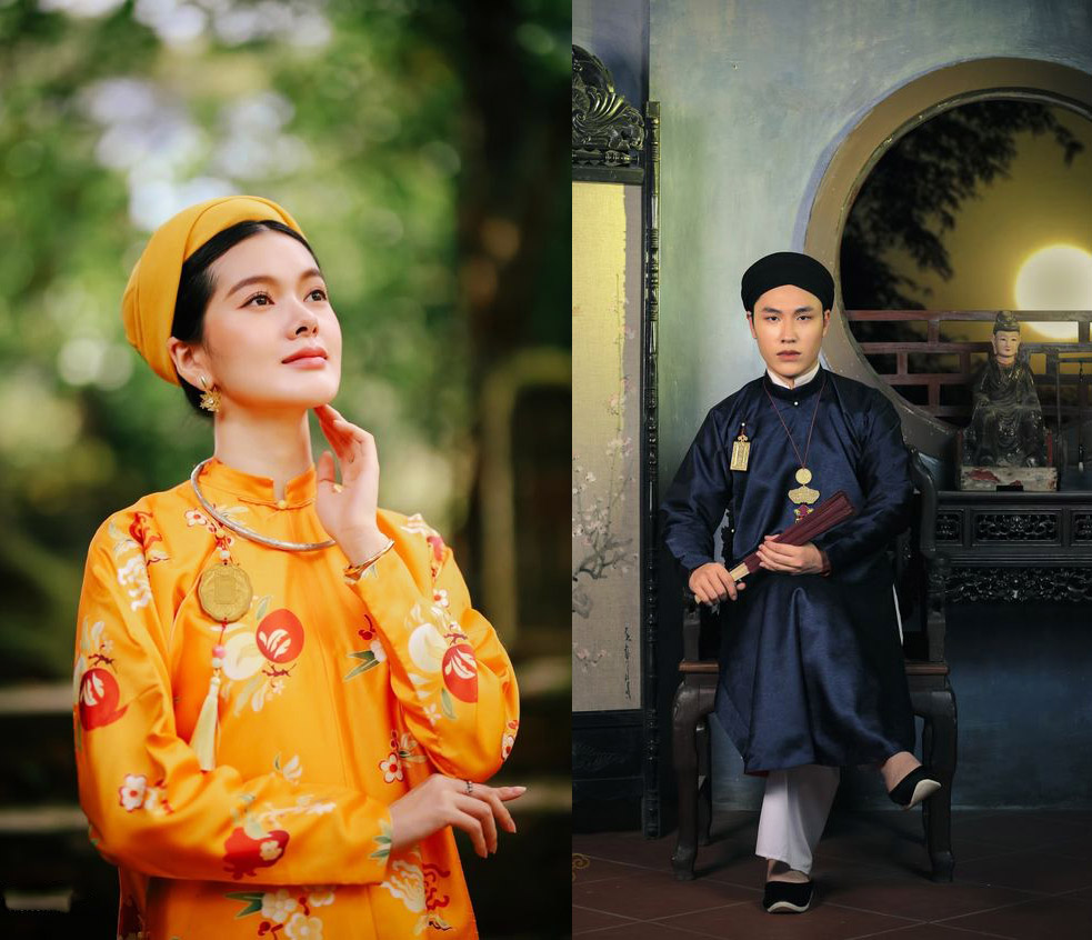 Địa chỉ chụp ảnh áo dài ngũ thân Tết uy tín Địa chỉ chụp ảnh áo dài ngũ thân Tết uy tín