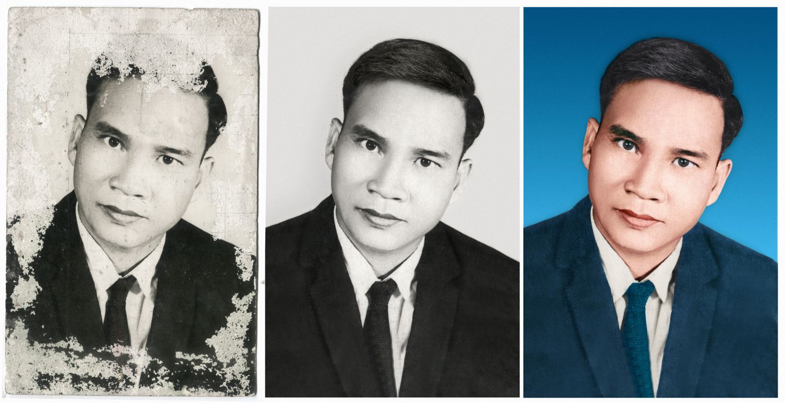 Dịch vụ phục chế ảnh cũ tại Huế mang lại ảnh đẹp tuyệt vời