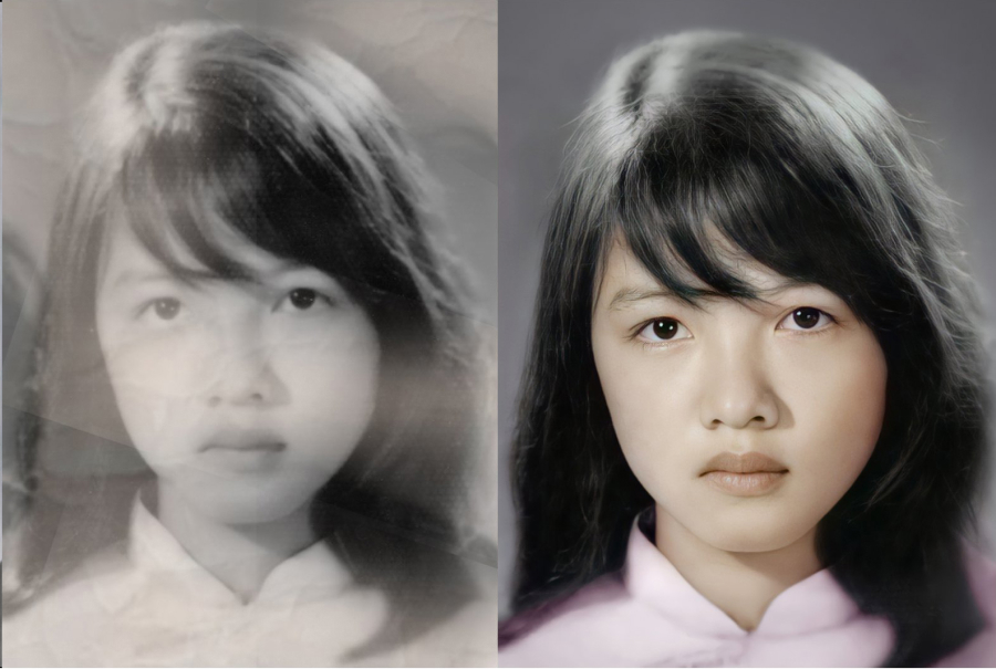 Dịch vụ phục chế ảnh cũ tại Huế mang lại ảnh đẹp tuyệt vời