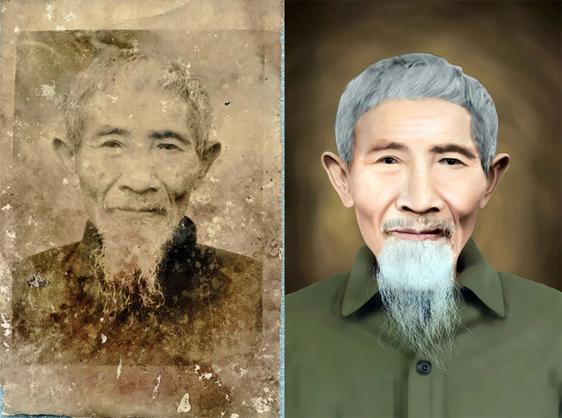 Dịch vụ phục chế ảnh cũ tại Huế mang lại ảnh đẹp tuyệt vời