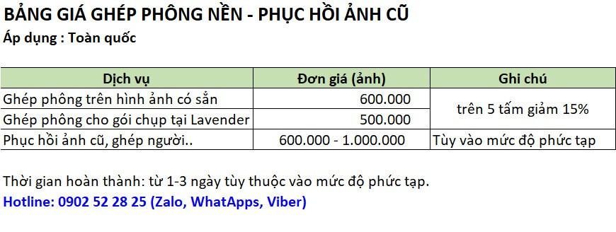 Chỉnh sửa ảnh bằng ai gemini của Lavender studio giá bao nhiêu Chỉnh sửa ảnh bằng ai gemini của Lavender studio giá bao nhiêu